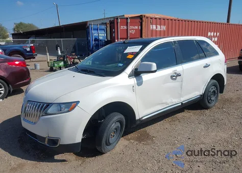 2011 Lincoln Mkx из США, поврежденный, VIN 2LMDJ8JK6BBJ16012